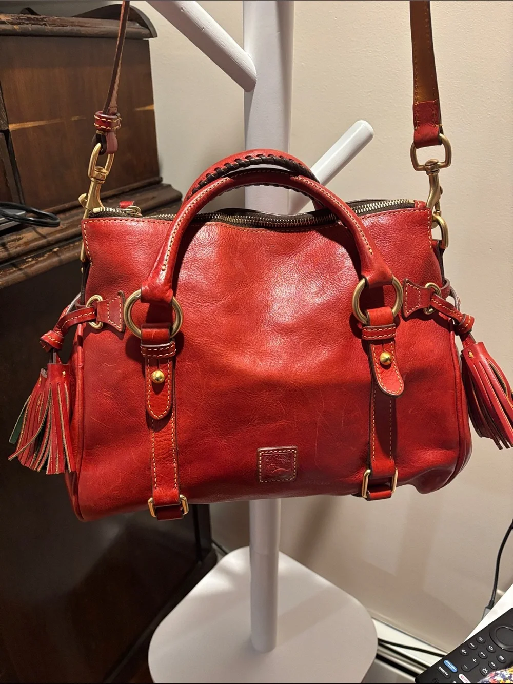 Dooney Bourke premium red